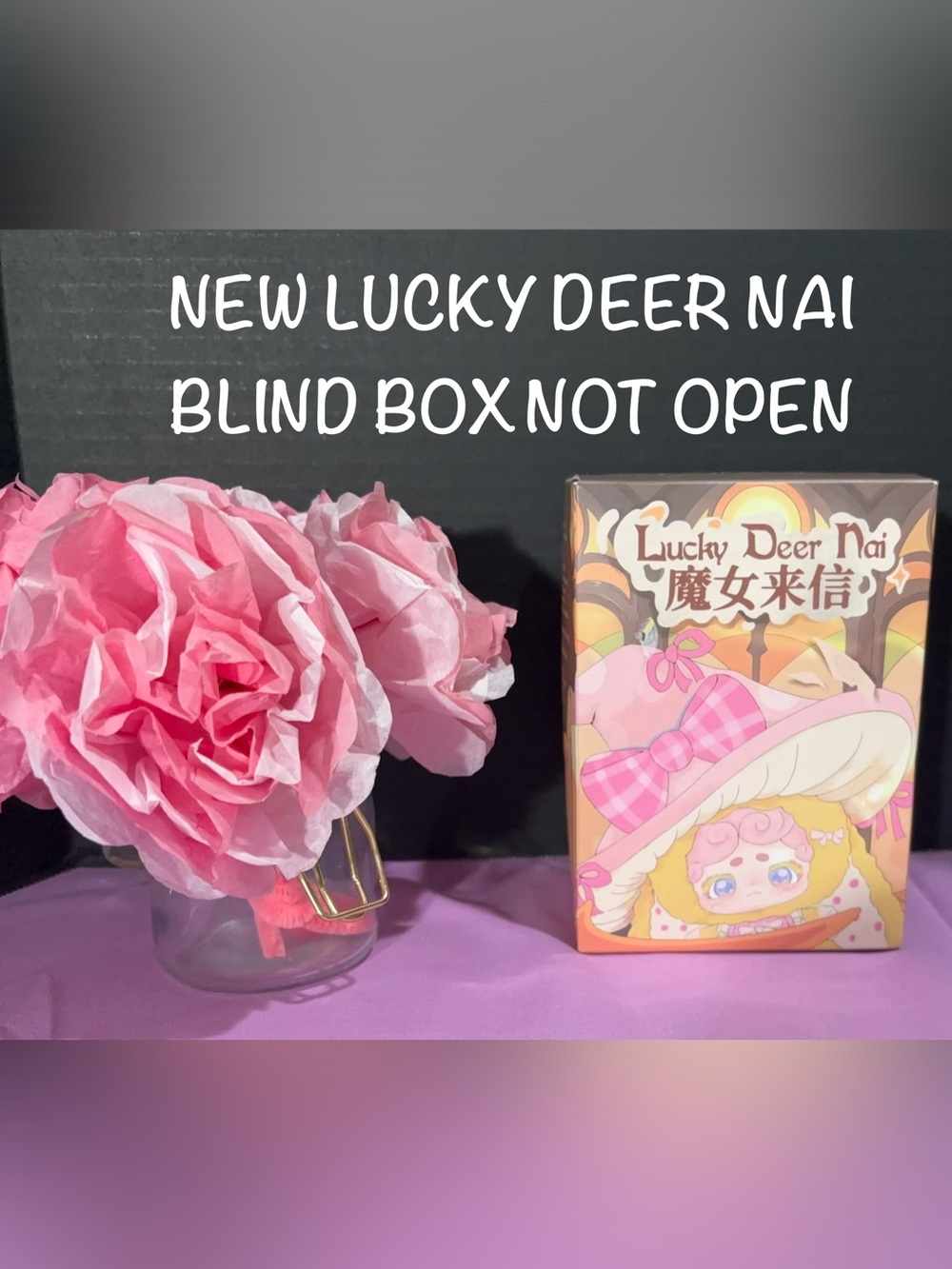 LUCKY DEER NAI BLIND BOX WITH AUTHENTIC CARD